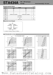 STA434A datasheet pdf Sanken
