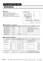 STA221A datasheet pdf Sanken
