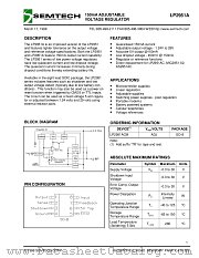 LP2951A datasheet pdf Semtech