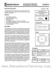 SK10EP111 datasheet pdf Semtech