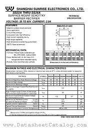SS26A datasheet pdf Shanghai Sunrise Electronics