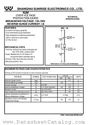 R2M datasheet pdf Shanghai Sunrise Electronics