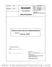YH-7C12 datasheet pdf SHARP