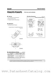 PD663PS datasheet pdf SHARP