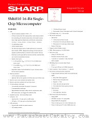 SM6010 datasheet pdf SHARP