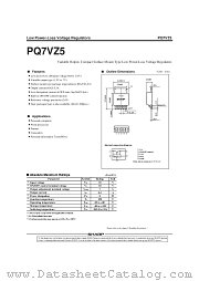 PQ7VZ5 datasheet pdf SHARP