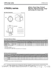 LT9526D datasheet pdf SHARP