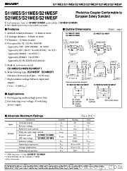 S11ME6 datasheet pdf SHARP
