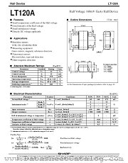 LT120A datasheet pdf SHARP