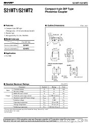 S21MT2 datasheet pdf SHARP