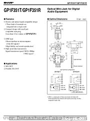 GP1F351T datasheet pdf SHARP