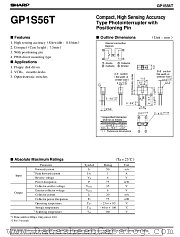 GP1S56T datasheet pdf SHARP