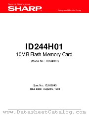 ID244H01 datasheet pdf SHARP