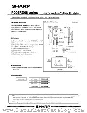 PQ05RD08-SERIES datasheet pdf SHARP