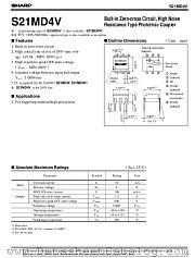 S21MD4V datasheet pdf SHARP