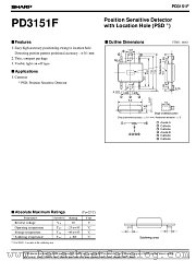 PD3151F datasheet pdf SHARP
