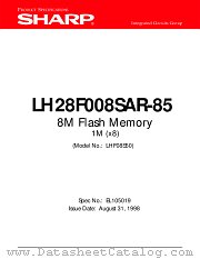 LH28F008SAR-85 datasheet pdf SHARP