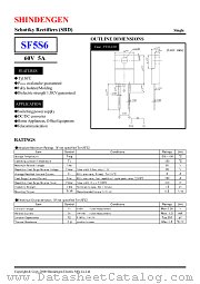 SF5S6 datasheet pdf Shindengen