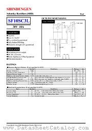 SF10SC3L datasheet pdf Shindengen