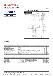 SF10JC6 datasheet pdf Shindengen