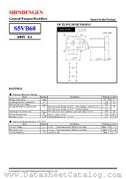 S5VB60 datasheet pdf Shindengen