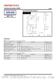 S5S4M datasheet pdf Shindengen