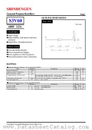 S3V60 datasheet pdf Shindengen
