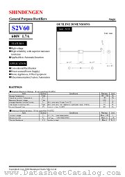 S2V60 datasheet pdf Shindengen