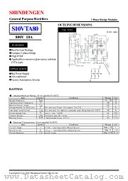 S10VTA80 datasheet pdf Shindengen