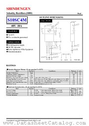 S10SC4M datasheet pdf Shindengen