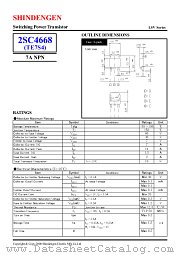 2SC4668 datasheet pdf Shindengen
