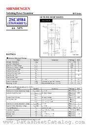 2SC4584 datasheet pdf Shindengen