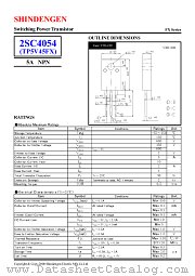 2SC4054 datasheet pdf Shindengen