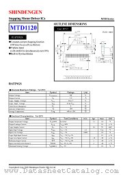 MTD1120 datasheet pdf Shindengen