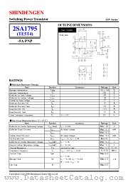 2SA1795 datasheet pdf Shindengen