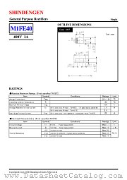 M1FE40 datasheet pdf Shindengen