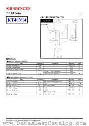 KT40N14 datasheet pdf Shindengen