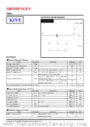K1V5 datasheet pdf Shindengen