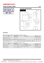 DF30JC6 datasheet pdf Shindengen