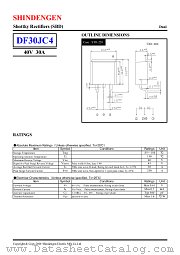 DF30JC4 datasheet pdf Shindengen