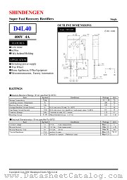 D4L40 datasheet pdf Shindengen