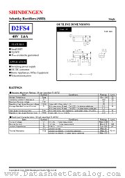 D2FS4 datasheet pdf Shindengen