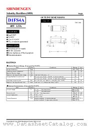 D1FS4A datasheet pdf Shindengen