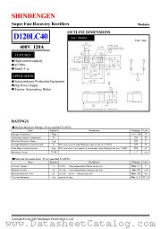 D120LC40 datasheet pdf Shindengen