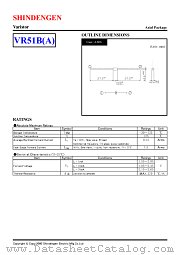 VR-51B(A) datasheet pdf Shindengen