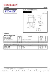 ST70-27F datasheet pdf Shindengen
