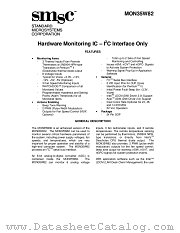 MON35W82 datasheet pdf Standard Microsystems