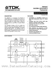 78P2253 datasheet pdf TDK Semiconductor