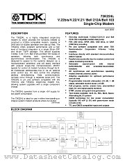 73K224L datasheet pdf TDK Semiconductor