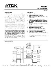 73M2910L datasheet pdf TDK Semiconductor